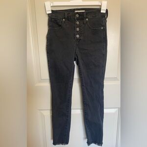 Madewell Black Skinny Jeans